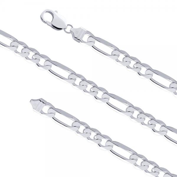 Lant argint 925 Figaro 45 cm lungime si 3 mm grosime - Classical You [1]